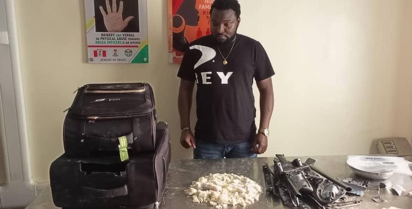 Ex-footballer, Brazilian returnee arrested at Lagos airport for cocaine trafficking