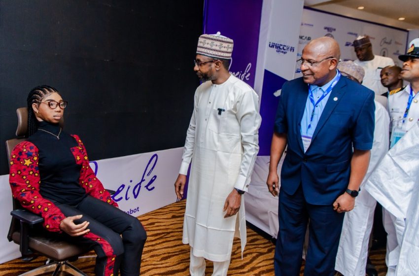 VICE PRES. OSINBAJO UNVEILS AFRICA’S FIRST HUMANOID ROBOT