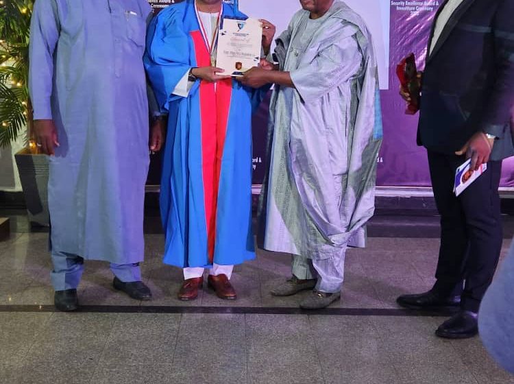 NIN DG/CEO BAGS FELLOW AWARD