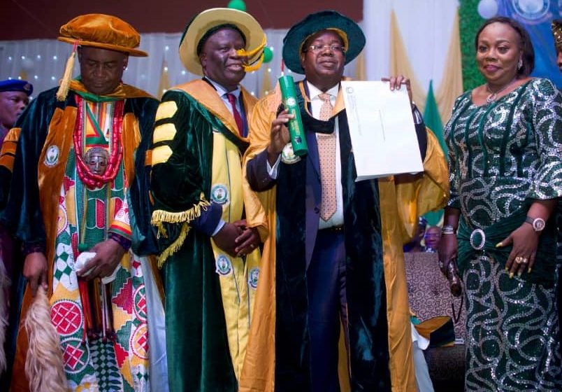  The Address Homes Founder, Bisi Onasanya Bags Honorary Doctorate Degree