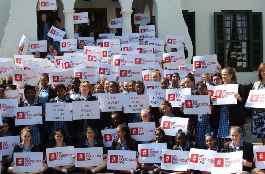 CNN’S #MYFREEDOMDAY CALLS ON STUDENTS AROUND THE WORLD TO “KNOW TCNN’S #MYFREEDOMDAY CALLS ON STUDENTS AROUND THE WORLD TO “KNOW THE SIGNS” OF MODERN-DAY SLAVERY