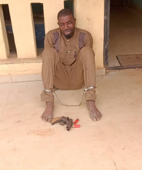 So-Safe Corps apprehends crime suspect, recovers pistol, ammunitions in Ogun