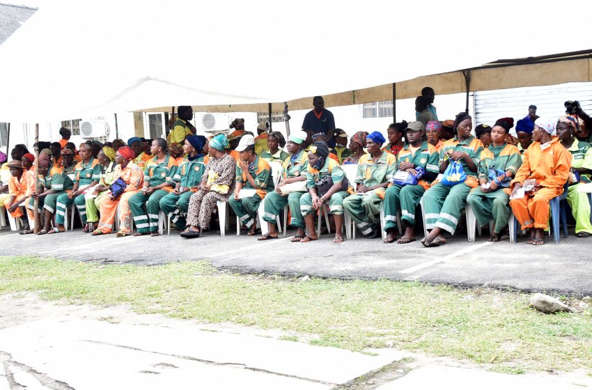 LAWMA ORGANISES MEDICAL CHECKS FOR SWEEPERS