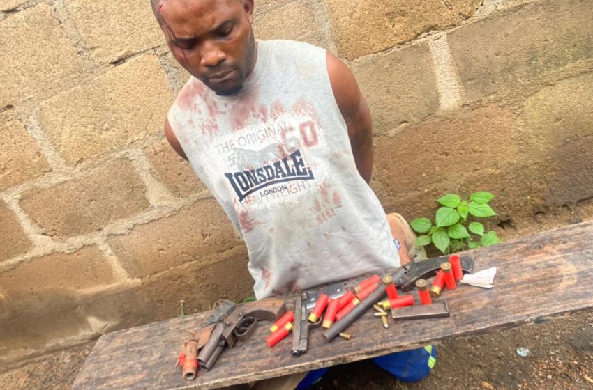  Armed Robbery: So-Safe apprehends kingpin, recovers 4 riffles in Ogun.