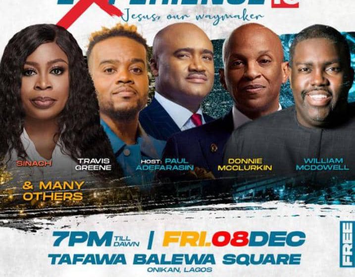  The Experience 2023:Lagos Gears Up for a Night of Worship