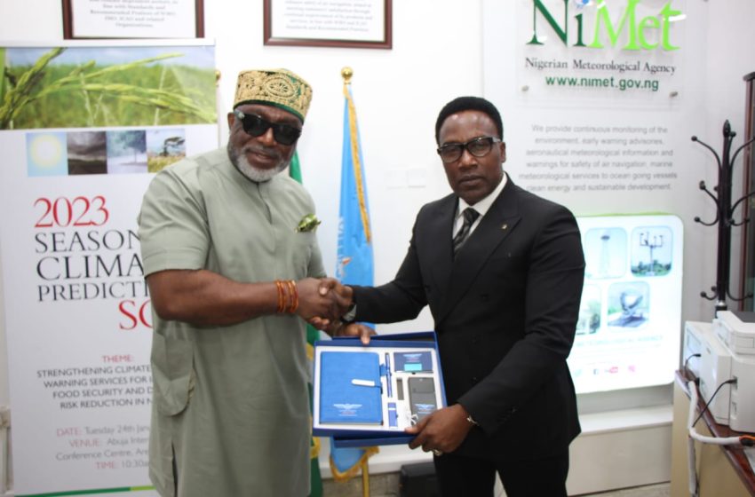  DG NIMet HOSTS CHAIRMAN, UNITED NIGERIA AIRLINES