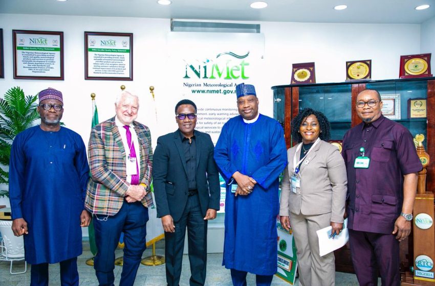  NAMA MD/CEO And Avsatel MD/CEO Visit NiMet DG/CEO Anosike, Discuss Collaboration
