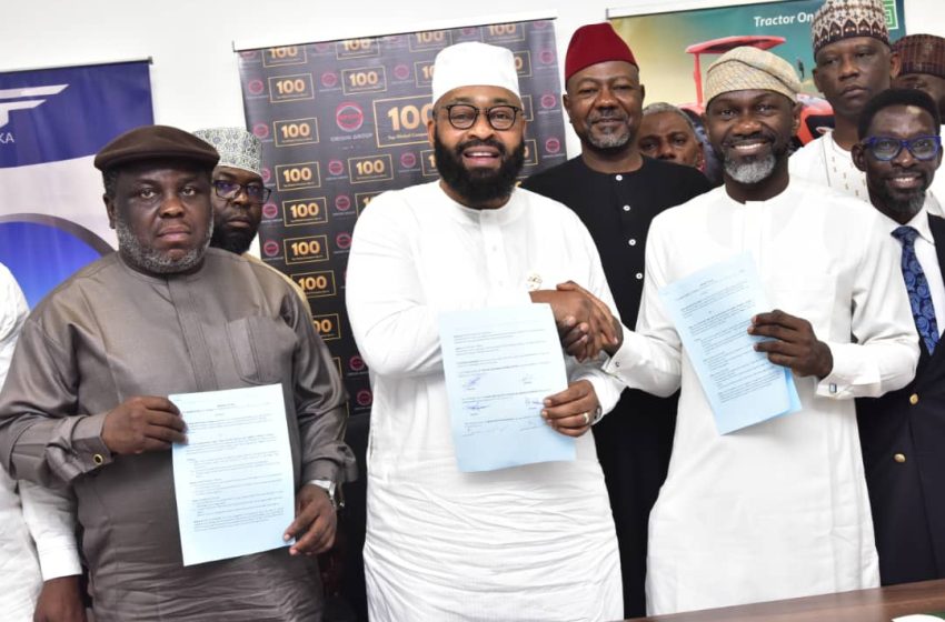  Origin Tech Group Partners Niger State Government, Signs Agreement on Large Scale Integrated Mechanised Agriculture Equipment Supply and Financing.   