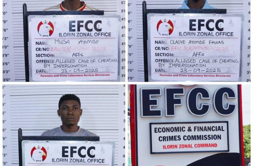  EFCC Secures Conviction of a Self-Styled Footballer, Two Others for Cybercrime in Kwara