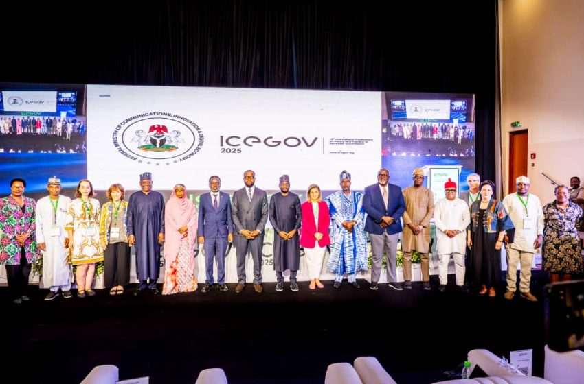  NIGERIA SHOWCASES DIGITAL GOVERNANCE VISION AS NITDA DG INUWA OPENS ICEGOV 2025