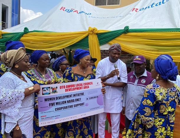  JANDOR commends Oto-Awori LCDA chairman on commissioning of Projects in commemoration of 100 Days in Office