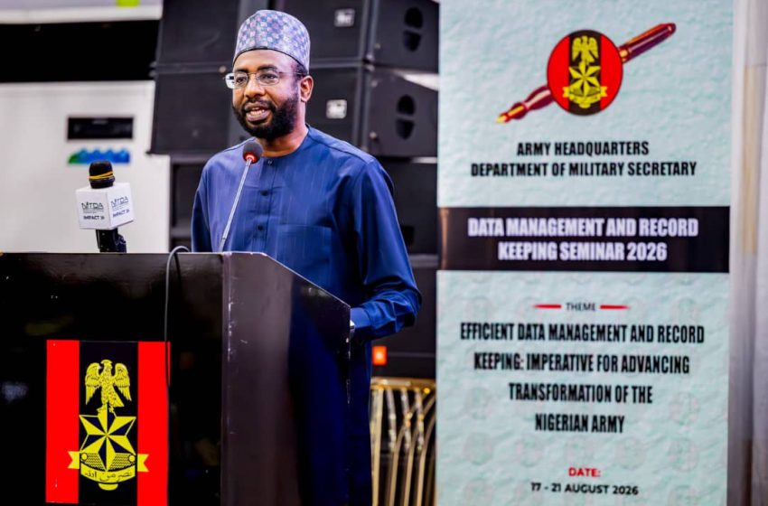  NITDA Challenges Nigeria Army to Treat Data as Vital Tool for Decision Advantage in Military Operations 