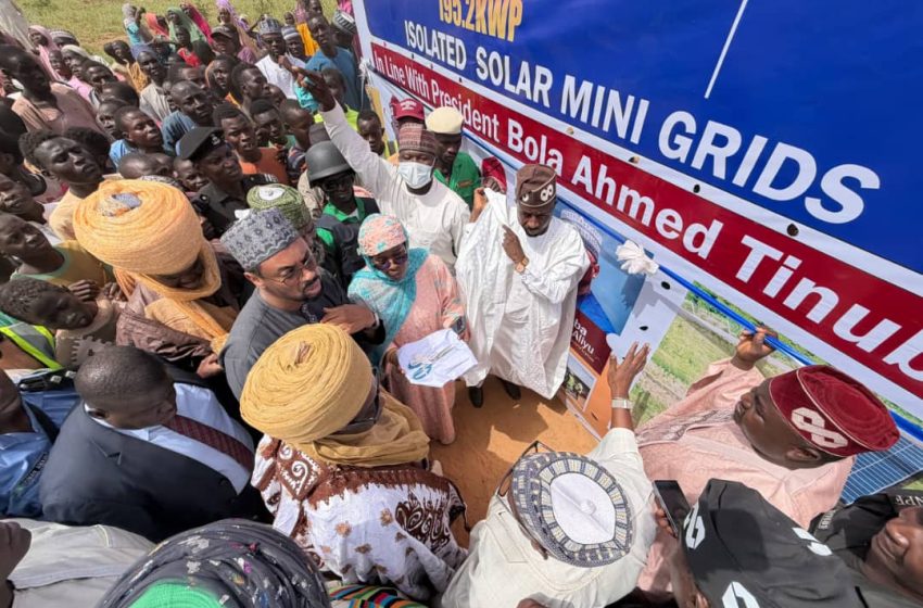  After 16 years of darkness, REA powers Kano community with mini-grid projects